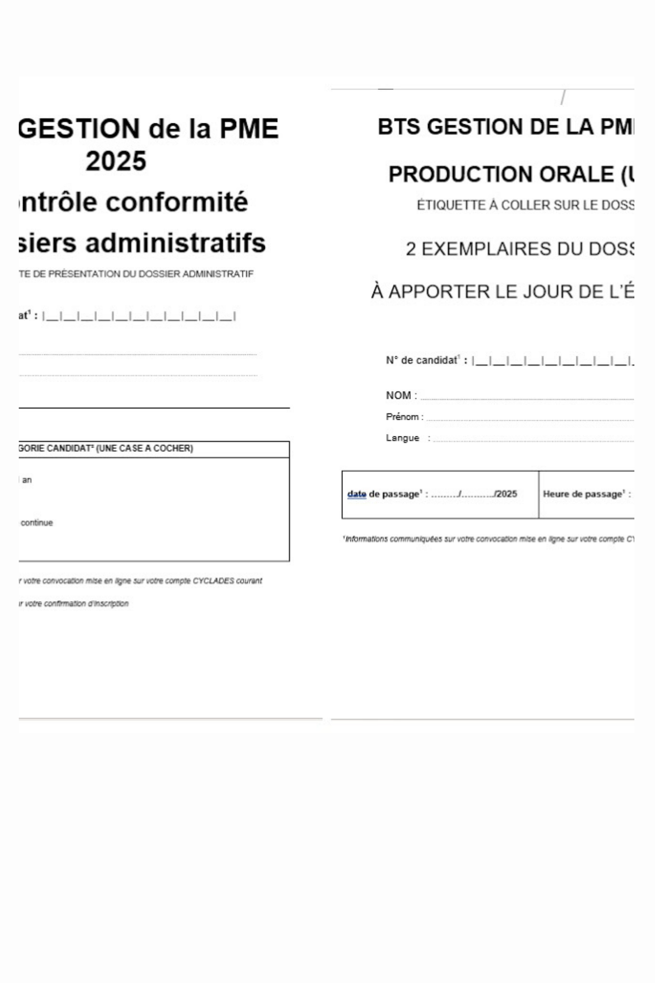 Dossier Anglais U21B BTS GPME