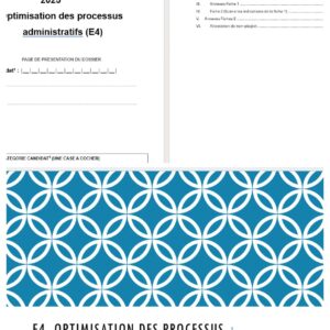 Dossier et PPT E4 BTS SAM