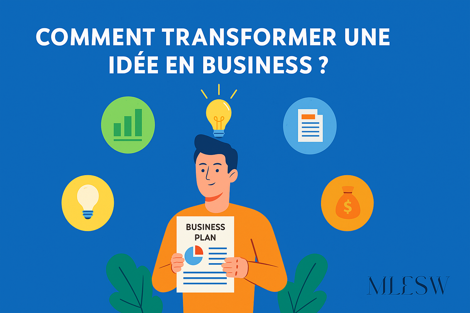 Transformer une idée en projet d’entreprise : étapes clés pour analyser, tester, financer et lancer son business.